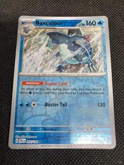 Pokemon TCG Baxcalibur Scarlet & Violet - Paldea Evolved 060/193 Reverse Holo - Image 1