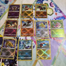 Radiant Pokemon Lot Charizard, Eternatus, Gardevoir, Sneasler, & more - 10 Cards - Image 1