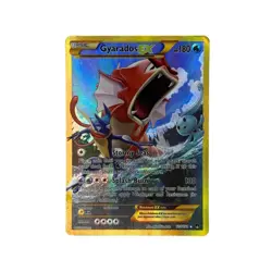 Gyarados EX 123/122 Gold Secret Rare BREAKpoint Holo LP Pokemon Card - Image 1