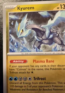 Kyurem 047/064 Uncommon Scarlet & Violet: Shrouded Fable Pokemon TCG - Image 2