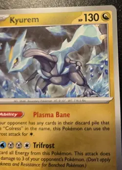 Kyurem 047/064 Uncommon Scarlet & Violet: Shrouded Fable Pokemon TCG - Image 3