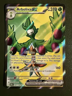 Pokemon TCG Arboliva EX 023/182 Destined Rivals Holo Near Mint - Image 1