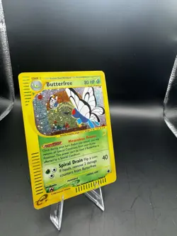 2002 Pokemon Butterfree 005/165 Expedition Base Set Holo Rare[Vintage] - Image 2