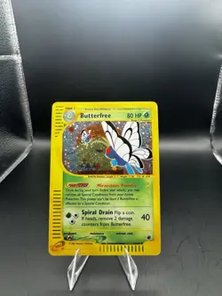 2002 Pokemon Butterfree 005/165 Expedition Base Set Holo Rare[Vintage] - Image 4