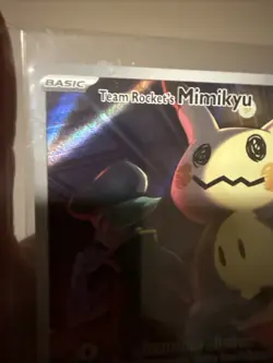 Team Rockets Mimikyu 238/217 Ascended Heroes Illustration Rare Pokemon TCG NM - Image 5