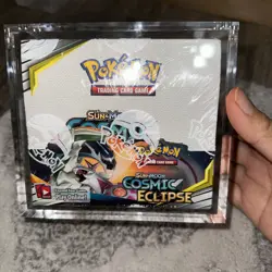 Pokemon TCG Sun & Moon Cosmic Eclipse Booster Box Factory Sealed - Image 1