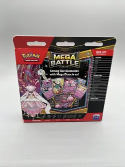 Pokemon TCG Mega Battle Deck Mega Diancie EX Meloetta - Image 2