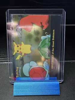 Topps Pokemon EP17 Island Of The Giant Pokemon Holo Foil Blue Label NM - Image 1