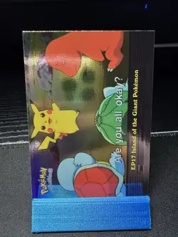 Topps Pokemon EP17 Island Of The Giant Pokemon Holo Foil Blue Label NM - Image 2