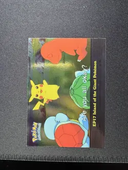 Topps Pokemon EP17 Island Of The Giant Pokemon Holo Foil Blue Label NM - Image 4