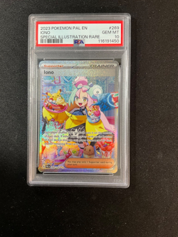 2023 POKEMON PAL EN SPECIAL ILLUSTRATION RARE #269 IONO PSA 10 - Image 1