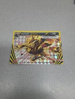 Pokemon TCG - Zoroark BREAK 92/162 XY BREAK; BREAKthrough Ultra Rare Holo - Image 1