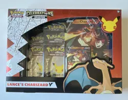 Pokemon Celebrations Collection Booster Box Lance's Charizard V English - Image 1