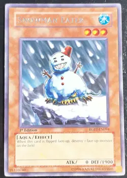 Snowman Eater RGBT-EN094 Raging Battle 1st Edition LP - Image 1