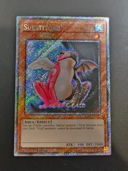 Substitoad Platinum Secret Rare RA03-EN197 NM Yugioh - Image 1