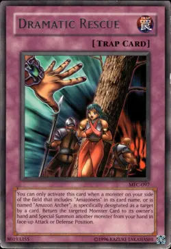 Dramatic Rescue - Rare MFC-097 - MP - YuGiOh - Image 1