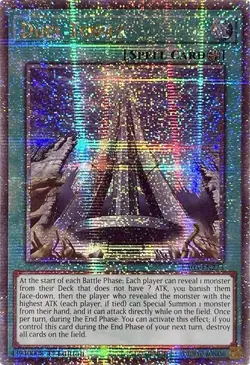 Yugioh! Duel Tower - RA03-EN273 - Quarter Century Secret Rare - 1st Edition Near - Image 1