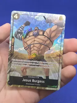 One Piece Premium Booster -The Best- Vol 2 Jesus Burgess OP09-086 Alternate Art - Image 2