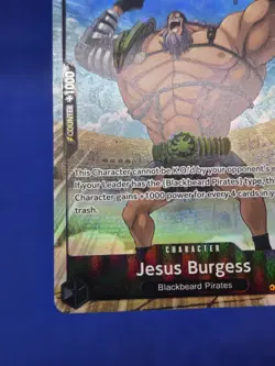 One Piece Premium Booster -The Best- Vol 2 Jesus Burgess OP09-086 Alternate Art - Image 5