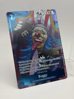 Buggy P-084 Release Event Winner Promo One Piece English NM - Image 2