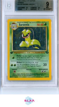SARZENIA POKEMON 14 2000 JUNGLE HOLO DEUTSCH BECKETT 9 - Image 1