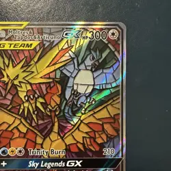 Sealed Moltres&Zapdos&Articuno GX Full Art Pokemon, Black Star Promo, SM210 #3 - Image 3