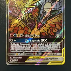 Sealed Moltres&Zapdos&Articuno GX Full Art Pokemon, Black Star Promo, SM210 #3 - Image 4