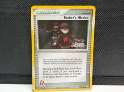 Rocket's Mission 88/109 Team Rocket Returns Stamped Reverse Holo Pokemon TCG - Image 1