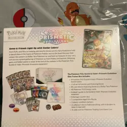 Pokemon TCG: Scarlet & Violet Prismatic Evolutions Elite Trainer Box – Eevee - Image 3
