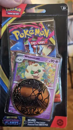 Pokemon. 20 Pack Phantasmal Flames Blister Lot! Comes With Promo,COIN, Orig Box. - Image 4