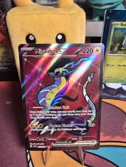 Pokemon TCG Miraidon ex 227/198 Scarlet & Violet Ultra Rare NM Holo 2023 - Image 1
