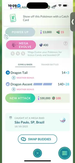 Pokemon Go Shiny Legendary Rayquaza ( High CP ) - Image 2