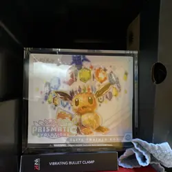 Pokemon Prismatic Evolutions Elite Trainer Box (ETB) With Acrylic Cases - Image 1