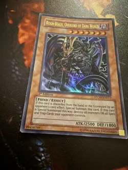 Reign-Beaux, Overlord Of Dark World 1st Edition STON-EN017 LP/MP Yugioh Card UR - Image 1