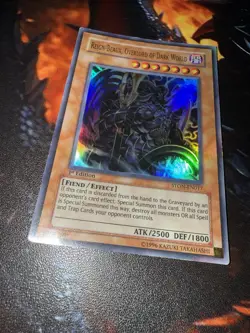 Reign-Beaux, Overlord Of Dark World 1st Edition STON-EN017 LP/MP Yugioh Card UR - Image 2