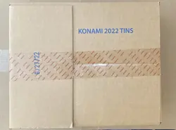 Yu-Gi-Oh 2022 Tin of the Pharaoh's Gods MEGA Tin FACTORY SEALED CASE (12 tins) - Image 1