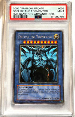 Yu-Gi-Oh! Slifer The Sky Dragon & Obelisk & Ra GBI-001 002 003 Secret Rare PSA 9 - Image 5