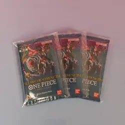 3X OP-03 BOOSTER ONE PIECE BANDAI NAMCO PILLARS OF STRENGTH SEALED ENGLISH - Image 1