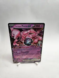 Team Rocket's Mewtwo ex 205 Sv: Scarlet & Violet Promo Cards Holo - Image 1