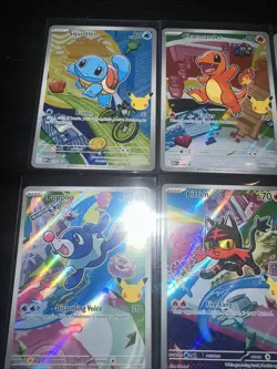 Pokemon 2026 First Partner Illustration Collection Series 1 Promos Set 9 Cards - Image 2
