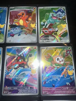 Pokemon 2026 First Partner Illustration Collection Series 1 Promos Set 9 Cards - Image 3