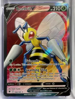 CGC 10 Beedrill V 160/189 2022 Astral Radiance Ultra Rare Pokemon Card - Image 2