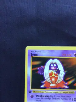 Pokemon Cards: Base Set 1st Edition Uncommon: Jynx 31/102 - Image 2