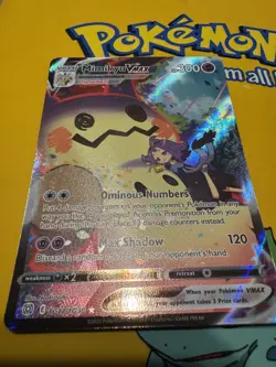 Mimikyu VMAX TG17/TG30 $3 ship Brilliant Stars Trainer Gallery Pokemon Card - Image 4