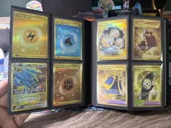 Pokemon Collection Lot (Binder Included) NM/ Mint SR,FA, Alt Art 160 Cards - Image 2