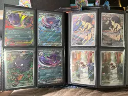 Pokemon Collection Lot (Binder Included) NM/ Mint SR,FA, Alt Art 160 Cards - Image 3