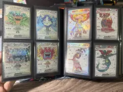 Pokemon Collection Lot (Binder Included) NM/ Mint SR,FA, Alt Art 160 Cards - Image 5