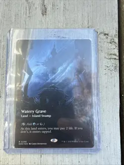 MTG Watery Grave #286 Borderless Edge of Eternities Regular Card - Image 1