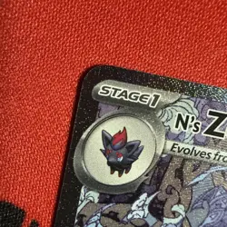 Pokemon TCG N's Zoroark EX Holo Ultra Rare 286/217 NM Today Pull Fresh Card - Image 2