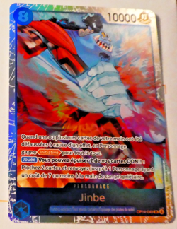 One Piece Card Game Carte Holo Jinbe OP14-049 SR FR Mint 2026 - Image 1